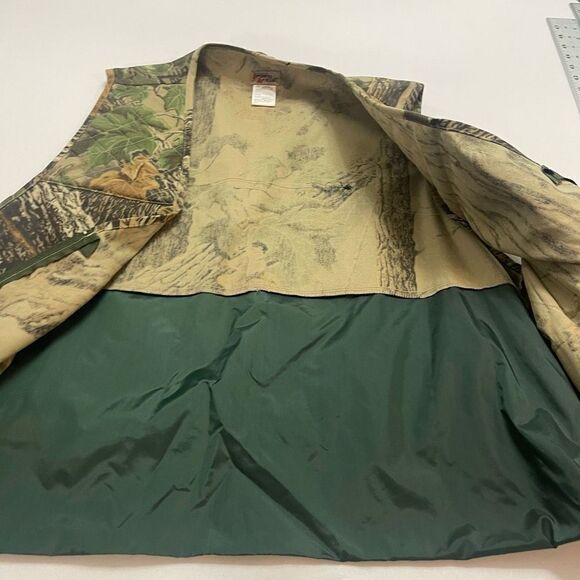 Vintage RealTree Sports A Field Vest Adult Large Camouflage Shooter Mens Hunters - Picture 4 of 8
